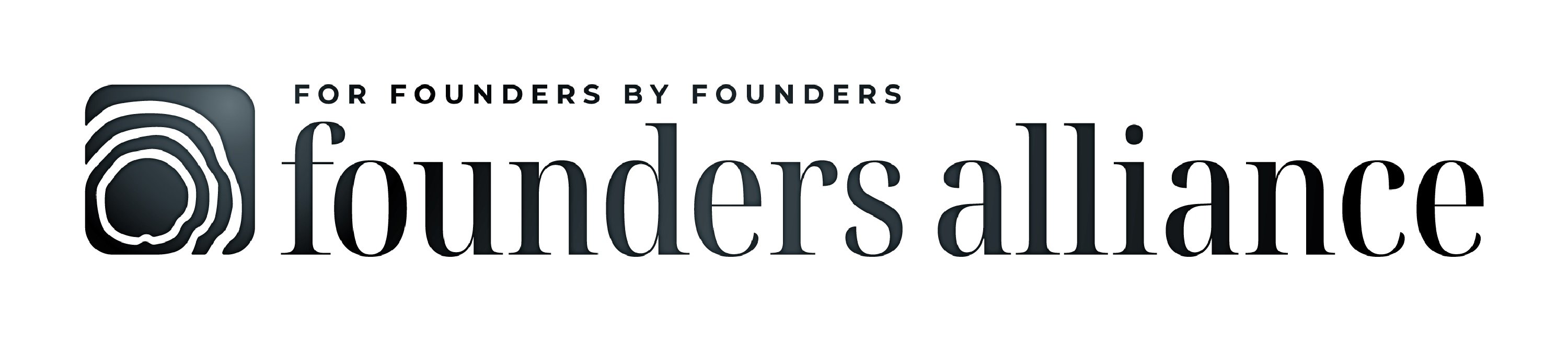 Founders Alliance Logo Black