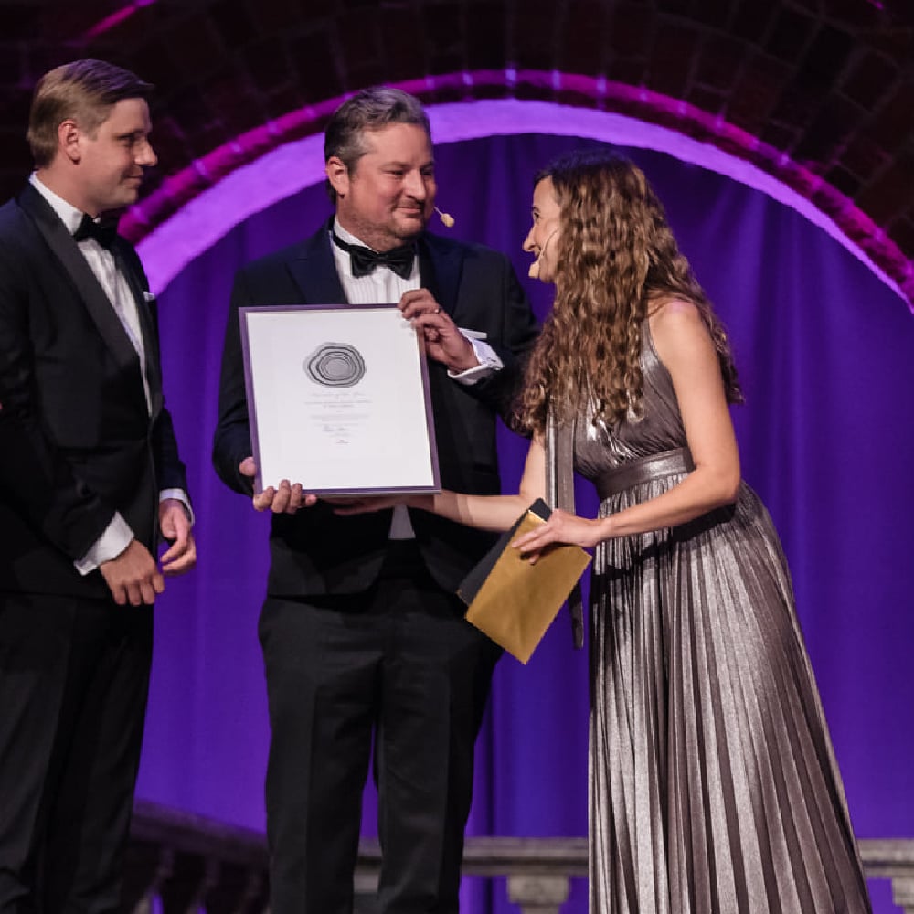 Founder of the Year 2021 Silver, Carl-Johan Beckman, Kristian Johansson and Niklas Uddholm - Awave